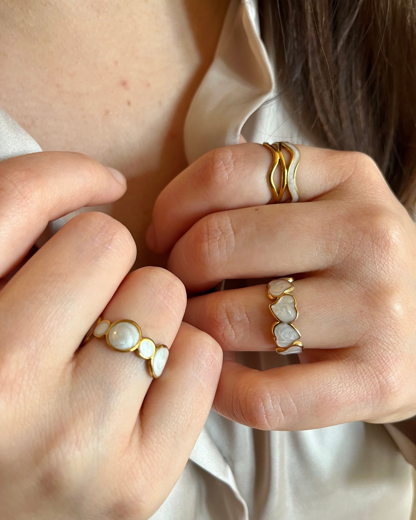 Anello Segni di Eleganza