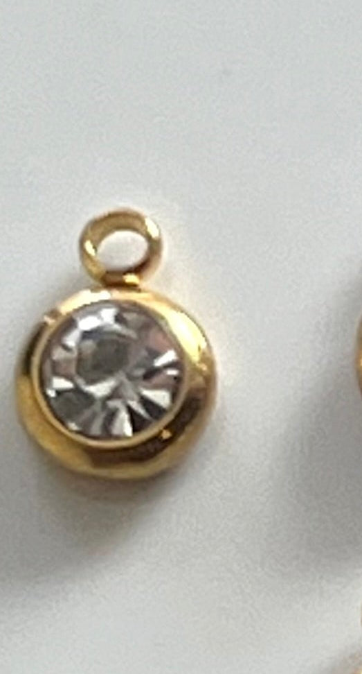 Charm Goccia di luce (variante oro)