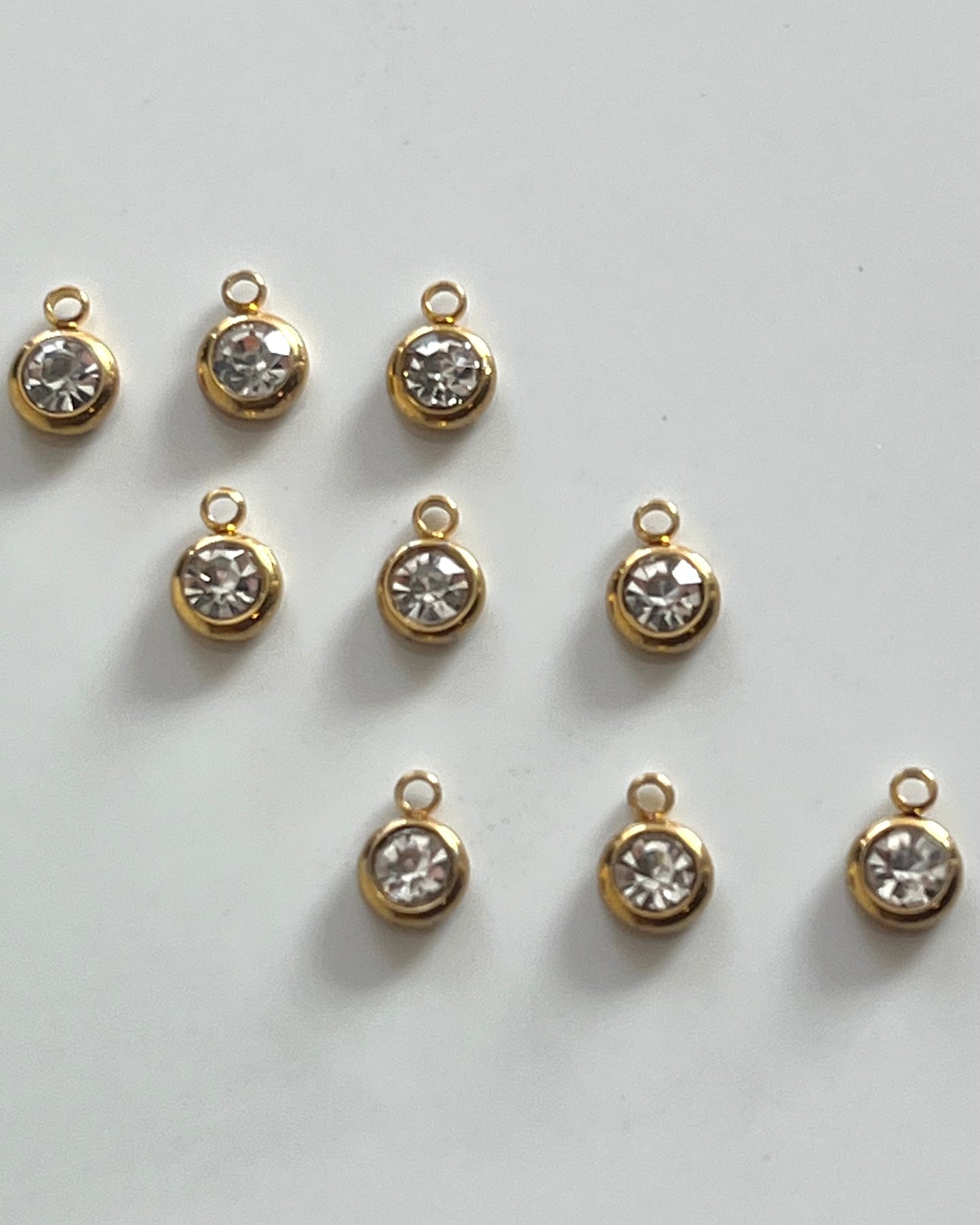 Charm Goccia di luce (variante oro)