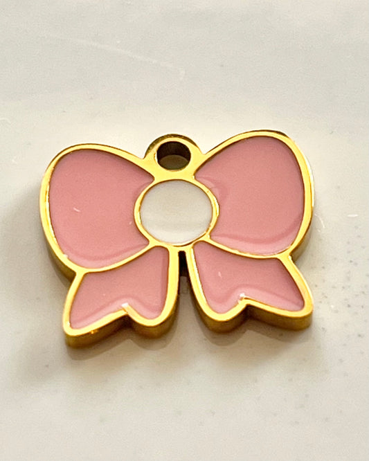 Charm Fiocco Rosa