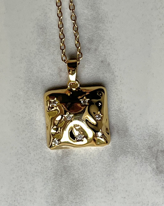 Collana Quadrato Stellato