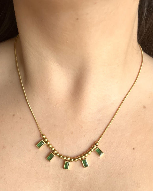 Collana Riflessi di Smeraldo